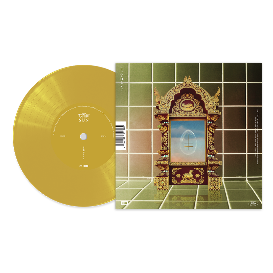 Empire Of The Sun - Music On The Radio (Exclusive Transparent Gold Metallic 7")