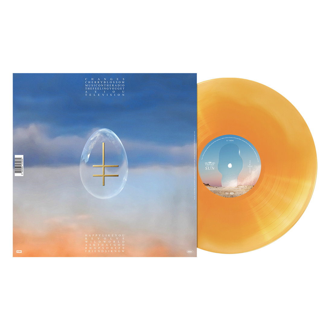 Empire Of The Sun - ASK THAT GOD EXCLUSIVE ORANGE SWIRL LP